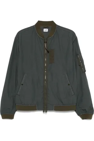 C.P. Company Bomberjacke mit Logo-Stickerei