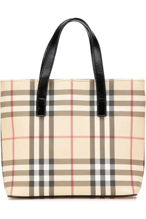Burberry 2000-2017 Handtasche mit House-Check-Canvas