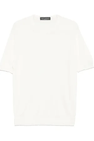 brett johnson Fein gestricktes T-Shirt