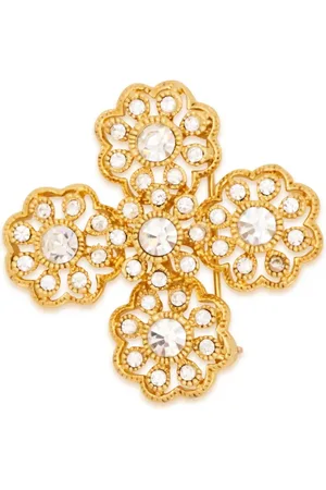Kenneth Jay Lane Flower Cluster Anstecknadel