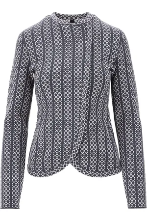 Emporio Armani Geometrisch gemusterte Jacke