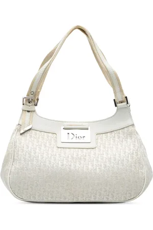Dior 2006 Diorissimo Trotter Schultertasche aus Canvas
