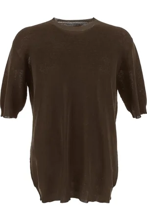 UMA WANG Fein gestricktes T-Shirt