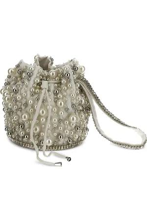 Des Phemmes Star Beuteltasche mit Perlen