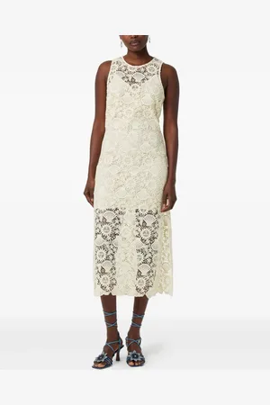 Fabienne Chapot Midikleid mit Spitzendetail