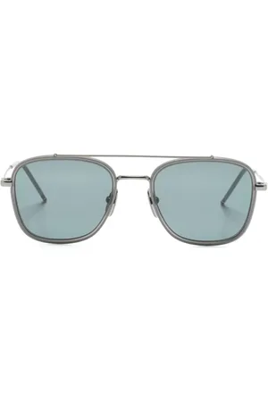 Thom Browne Getönte Pilotenbrille