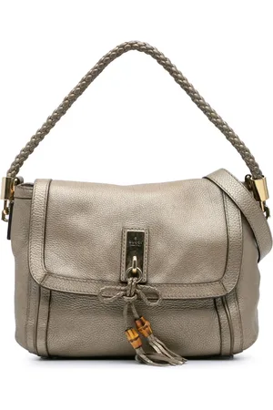 Gucci 2000-2015 Bella Satchel-Tasche aus Leder