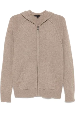 James Perse Hoodie aus recyceltem Kaschmir