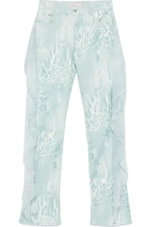 BLUMARINE Hose mit Trompetendetail