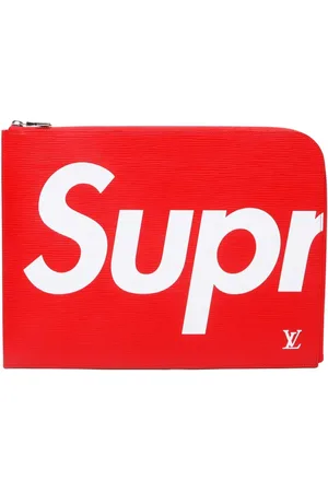 LOUIS VUITTON X Supreme 2017 GM Clutch