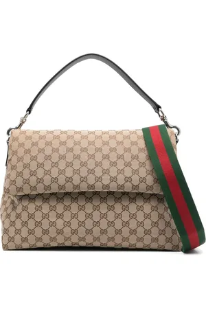 Gucci Große Schultertasche aus GG-Jacquard