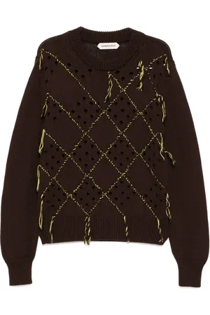 Namacheko Pullover mit Intarsienmuster
