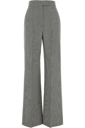 Alexander McQueen Hose mit Hahnentrittmuster