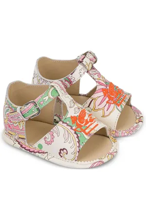 Etro Sandalen mit Blumen-Print