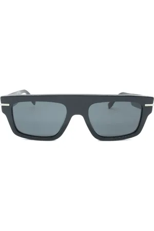 Fendi 2020s Sonnenbrille mit Logo-Prägung