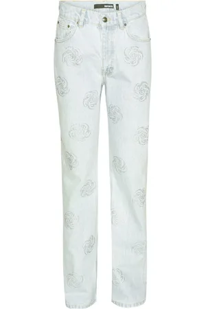 ROTATE Jeans mit Nieten