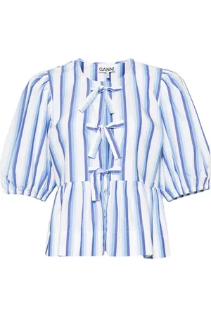 Ganni Gestreifte Bluse