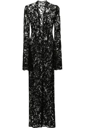 MANURI Sally Midikleid mit Spitze