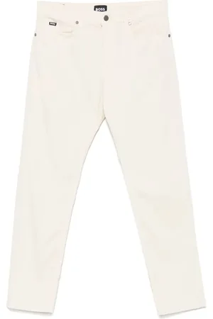 HUGO BOSS Hose mit Logo-Patch