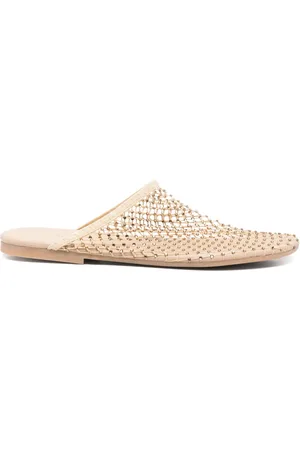 ALYSI Mules mit Strass