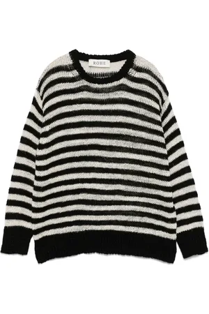 Rohe Gestreifter Pullover