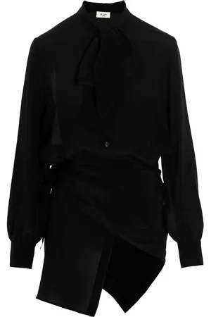 Di.la3 Pari Bluse mit Wickeldetail