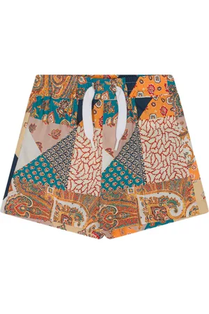 Etro Patchwork-Shorts aus Baumwolle