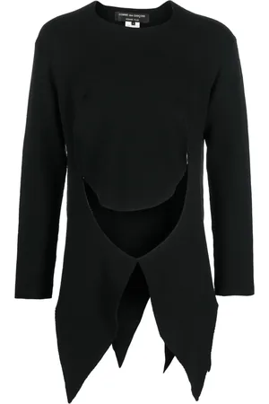 Comme des Garçons Asymmetrischer Pullover mit Cut-Out