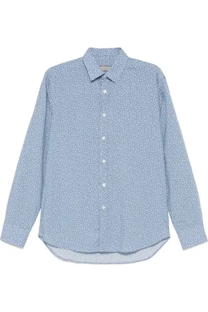 CANALI Hemd mit Blumen-Print