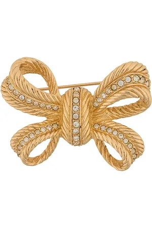 Dior Brosche mit Schleife