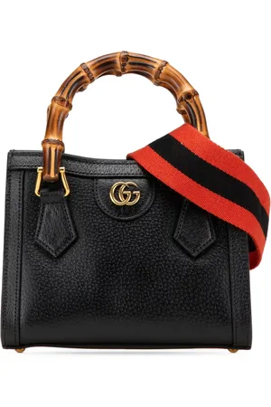 Gucci 2016-2024 mini Bamboo Diana Satchel-Tasche aus Kalbsleder