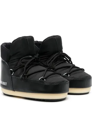 Moon Boot Schnürstiefel mit Logo-Print