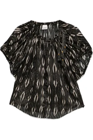 Isabel Marant Bluse mit Metallic-Garn