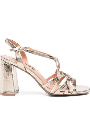 Bibi Lou Sandalen im Metallic-Look 90mm