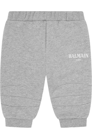 Balmain Sportjacke mit gummiertem Logo