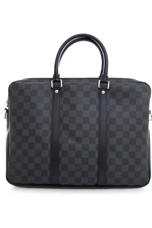 LOUIS VUITTON 2007-2024 Damier Graphite Porte Documents Voyage PM Aktentasche