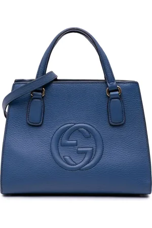 Gucci 2016-2024 mittelgroße Dollar Soho Tote Satchel-Tasche aus Kalbsleder