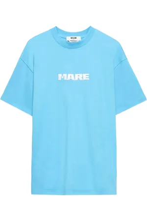 Msgm T-Shirt mit Logo-Applikation
