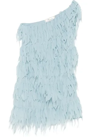 BLUMARINE Minikleid mit Fransen