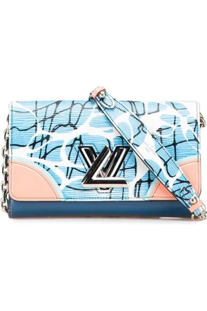 LOUIS VUITTON 2015 Epi Aqua Twist Umhängetasche