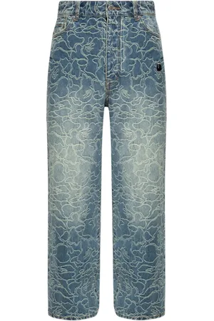A Bathing Ape Hose mit geradem Bein