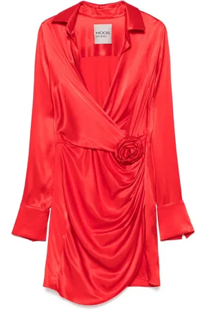 MOOS Minikleid aus Satin
