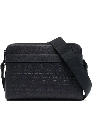 Salvatore Ferragamo Kuriertasche mit Gancini-Prägung