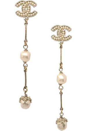 CHANEL 2012 CC Hängeohrringe