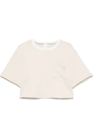 ELEVENTY Pullover mit Logo-Stickerei