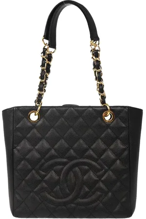 CHANEL 2009 Gesteppte Petite Tote Bag mit CC