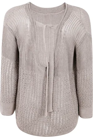 Max Mara Rückenfreier Strickpullover