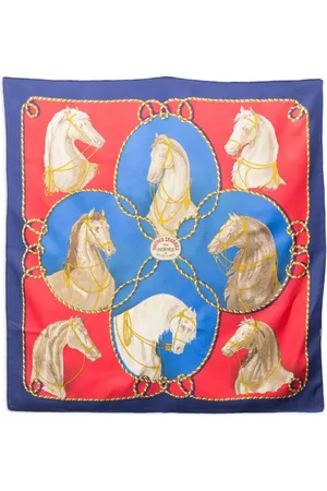 Hermès 1974 Brides Legers Schal