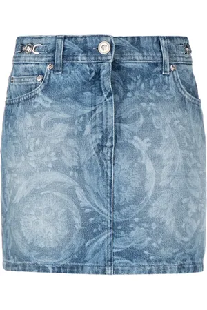 VERSACE Minirock mit Barock-Print