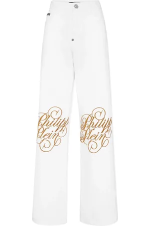 Philipp Plein Jeans mit Logo-Stickerei